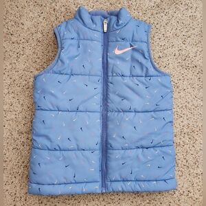 Nike Light Blue Puffer Vest